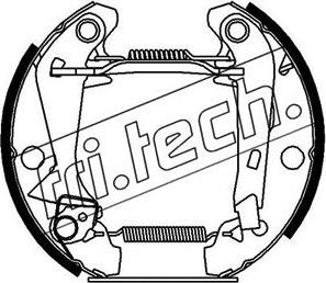 Fri.Tech. 16126 - Jeu de mâchoires de frein cwaw.fr