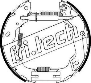 Fri.Tech. 16346 - Jeu de mâchoires de frein cwaw.fr