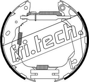 Fri.Tech. 16347 - Jeu de mâchoires de frein cwaw.fr