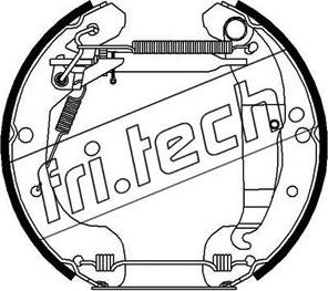 Fri.Tech. 16304 - Jeu de mâchoires de frein cwaw.fr