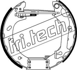 Fri.Tech. 16310 - Jeu de mâchoires de frein cwaw.fr