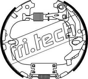 Fri.Tech. 16333 - Jeu de mâchoires de frein cwaw.fr