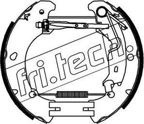 Fri.Tech. 16378 - Jeu de mâchoires de frein cwaw.fr