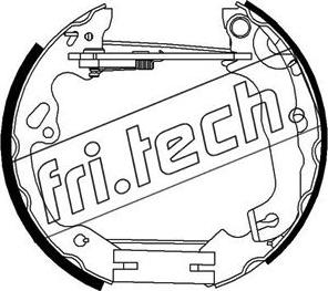 Fri.Tech. 16298 - Jeu de mâchoires de frein cwaw.fr