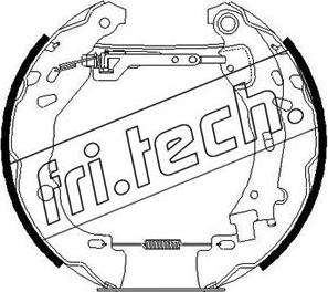 Fri.Tech. 16259 - Jeu de mâchoires de frein cwaw.fr