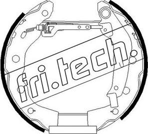 Fri.Tech. 16252 - Jeu de mâchoires de frein cwaw.fr