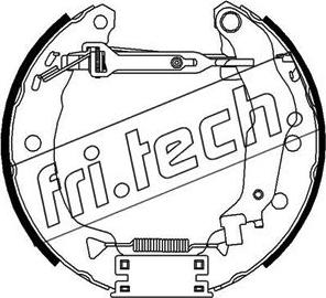 Fri.Tech. 16285 - Jeu de mâchoires de frein cwaw.fr