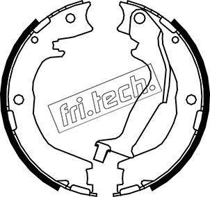 Fri.Tech. 1049.166 - Jeu de mâchoires de frein, frein de stationnement cwaw.fr