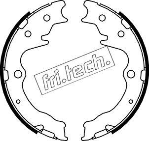 Fri.Tech. 1049.163 - Jeu de mâchoires de frein, frein de stationnement cwaw.fr