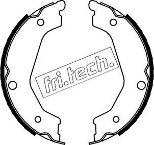 Fri.Tech. 1049.162 - Jeu de mâchoires de frein, frein de stationnement cwaw.fr