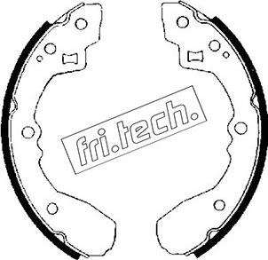 Fri.Tech. 1049.122 - Jeu de mâchoires de frein cwaw.fr