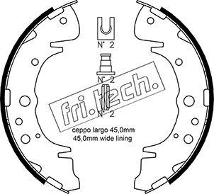 Fri.Tech. 1046.207 - Jeu de mâchoires de frein cwaw.fr