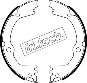 Fri.Tech. 1046.232 - Jeu de mâchoires de frein, frein de stationnement cwaw.fr