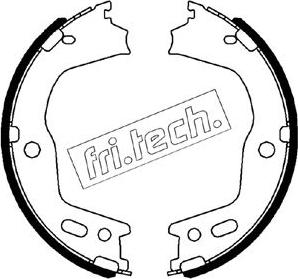 Fri.Tech. 1046.226 - Jeu de mâchoires de frein, frein de stationnement cwaw.fr