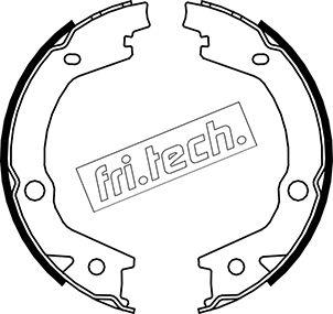 Fri.Tech. 1046.220 - Jeu de mâchoires de frein, frein de stationnement cwaw.fr