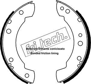 Fri.Tech. 1040.093 - Jeu de mâchoires de frein cwaw.fr