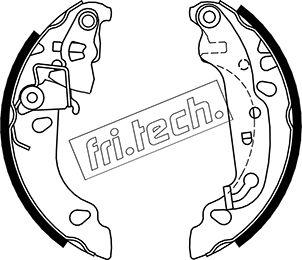 Fri.Tech. 1040.150 - Jeu de mâchoires de frein cwaw.fr