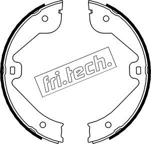 Fri.Tech. 1052.131 - Jeu de mâchoires de frein, frein de stationnement cwaw.fr