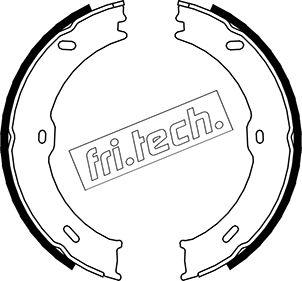 Fri.Tech. 1052.133 - Jeu de mâchoires de frein, frein de stationnement cwaw.fr