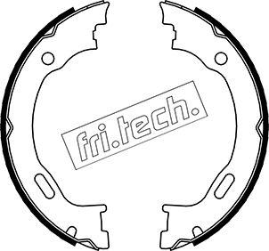 Fri.Tech. 1052.129 - Jeu de mâchoires de frein, frein de stationnement cwaw.fr