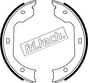 Fri.Tech. 1019.029 - Jeu de mâchoires de frein, frein de stationnement cwaw.fr