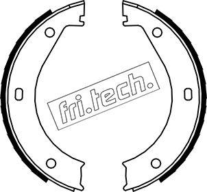 Fri.Tech. 1019.023 - Jeu de mâchoires de frein, frein de stationnement cwaw.fr