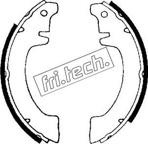 Fri.Tech. 1088.187 - Jeu de mâchoires de frein cwaw.fr