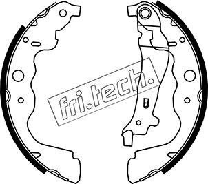 Fri.Tech. 1088.240 - Jeu de mâchoires de frein cwaw.fr