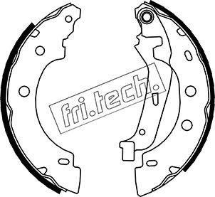 Fri.Tech. 1088.230 - Jeu de mâchoires de frein cwaw.fr