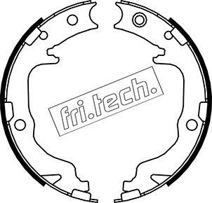 Fri.Tech. 1088.237 - Jeu de mâchoires de frein, frein de stationnement cwaw.fr