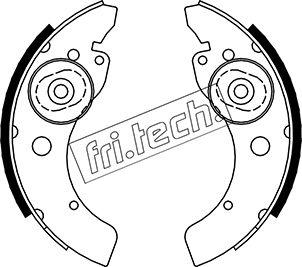 Fri.Tech. 1034.001 - Jeu de mâchoires de frein cwaw.fr