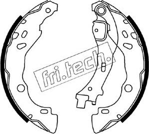 Fri.Tech. 1034.109 - Jeu de mâchoires de frein cwaw.fr