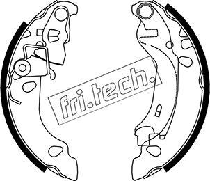 Fri.Tech. 1034.107 - Jeu de mâchoires de frein cwaw.fr