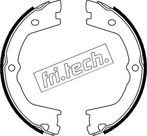 Fri.Tech. 1034.110 - Jeu de mâchoires de frein, frein de stationnement cwaw.fr