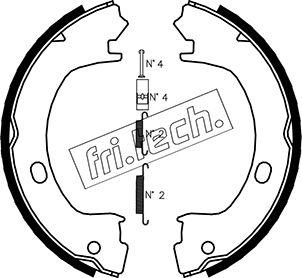 Fri.Tech. 1023.006K - Jeu de mâchoires de frein, frein de stationnement cwaw.fr