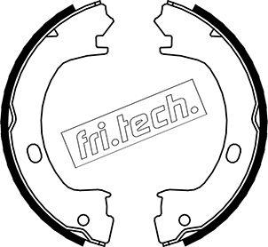 Fri.Tech. 1023.006 - Jeu de mâchoires de frein, frein de stationnement cwaw.fr