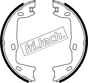 Fri.Tech. 1073.159 - Jeu de mâchoires de frein, frein de stationnement cwaw.fr