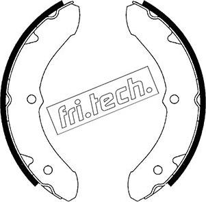 Fri.Tech. 1115.242 - Jeu de mâchoires de frein cwaw.fr