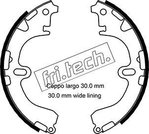 Fri.Tech. 1115.289 - Jeu de mâchoires de frein cwaw.fr