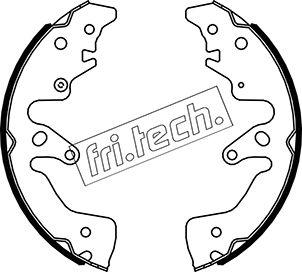 Fri.Tech. 1110.340 - Jeu de mâchoires de frein cwaw.fr