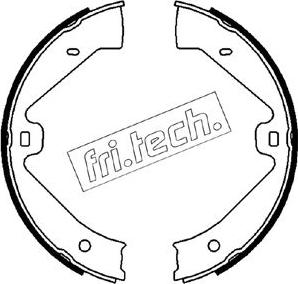 Fri.Tech. 1124.289 - Jeu de mâchoires de frein, frein de stationnement cwaw.fr