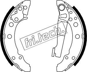 Fri.Tech. 1124.280 - Jeu de mâchoires de frein cwaw.fr