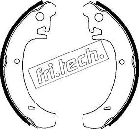 Fri.Tech. 1122.004 - Jeu de mâchoires de frein cwaw.fr