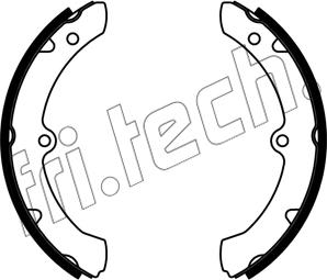 Fri.Tech. 1253.681 - Jeu de mâchoires de frein cwaw.fr