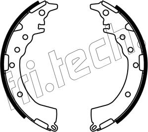 Fri.Tech. 1253.687 - Jeu de mâchoires de frein cwaw.fr