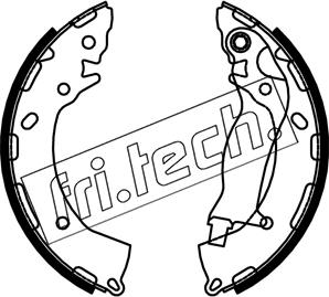 Fri.Tech. 1253.747 - Jeu de mâchoires de frein cwaw.fr