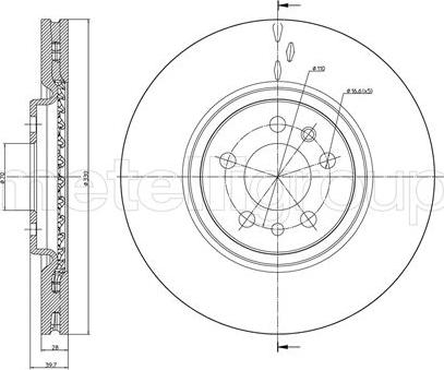 Fri.Tech. BD0992 - Disque de frein cwaw.fr