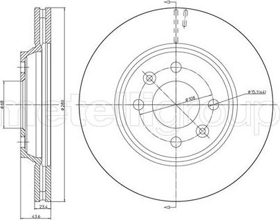 Fri.Tech. BD0937 - Disque de frein cwaw.fr