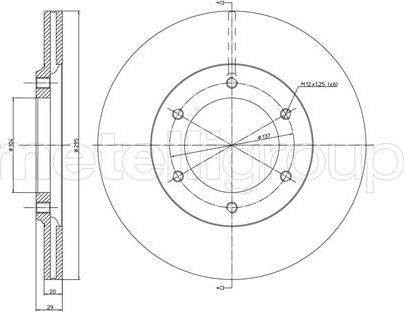 Fri.Tech. BD0432 - Disque de frein cwaw.fr