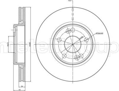 Fri.Tech. BD0507 - Disque de frein cwaw.fr